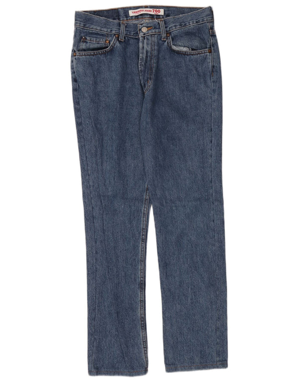 Carrera Mens 700 Regular Fit Straight Jeans W31 L30 Blå Bomuld