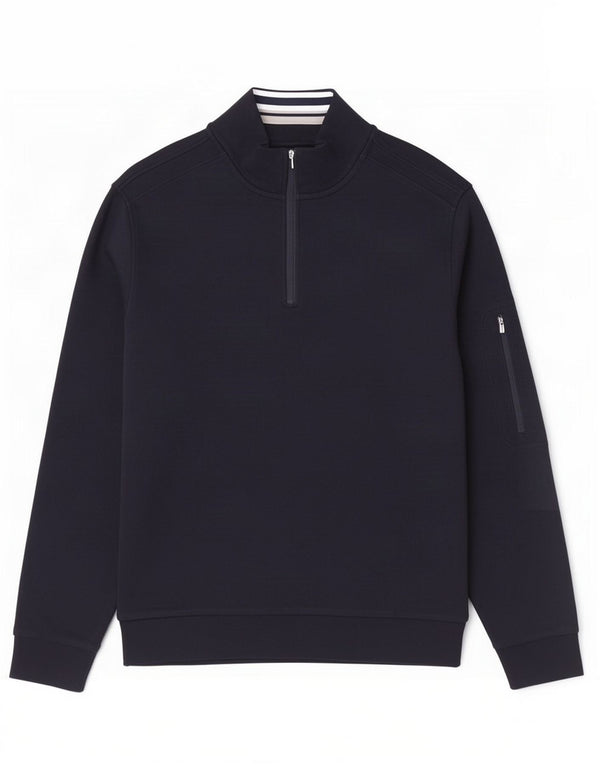 Marks & Spencer Herre Blue Harbor Regular Fit Sweatshirt Jumper Large Navy