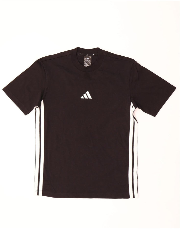 Adidas Herre grafisk T-shirt top lille sort bomuld