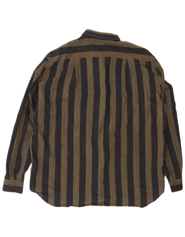 VINTAGE Herreskjorte XL Gråstribet