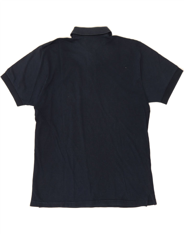 SERGIO TACCHINI Mens Polo Shirt Medium Navy Blue Vintage Sergio Tacchini and Second-Hand Sergio Tacchini from Messina Hembry 
