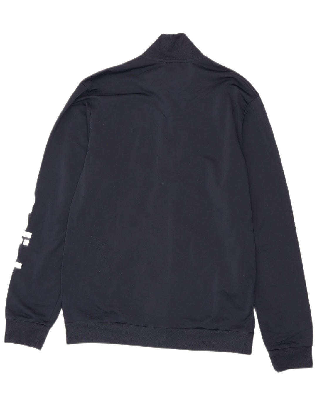 Adidas Herre grafisk træningsdragt Topjakke UK 40/42 Medium Navy Blue