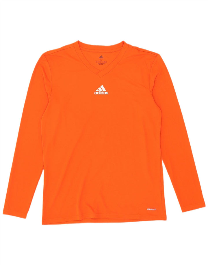 Adidas Herre Aeroready Top Langærmet Stor Orange