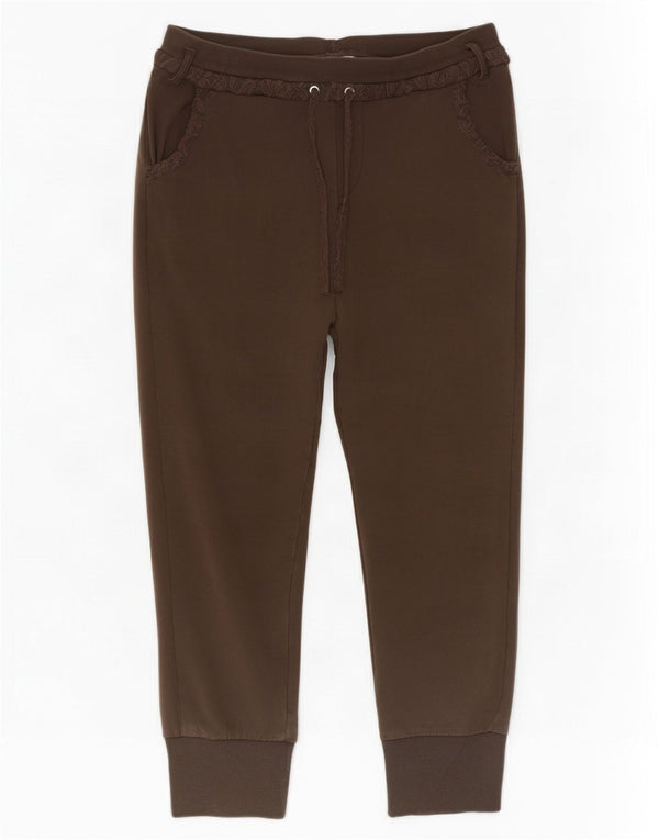 Champion Womens Heritage Fit Træningsdragt Bukser Joggers UK 14 Large Khaki
