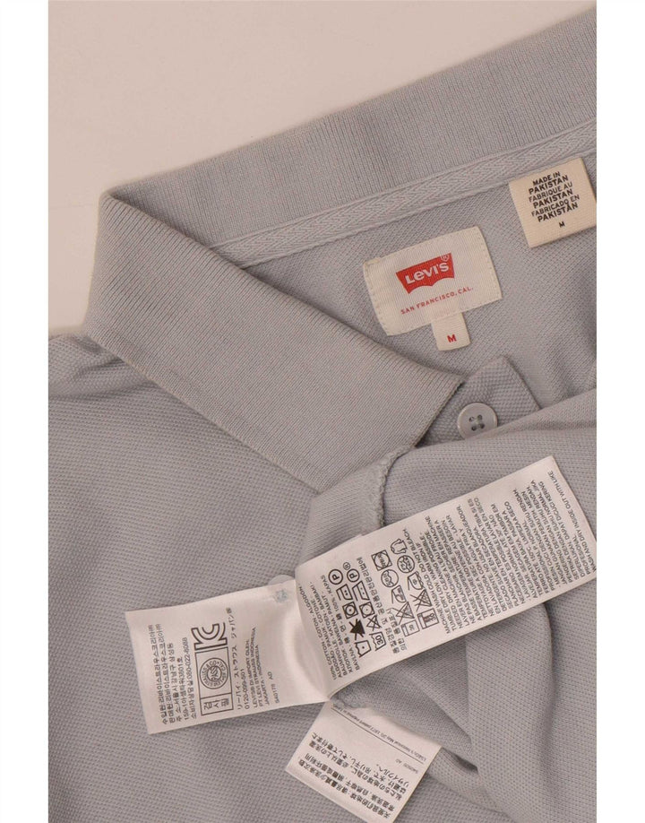 Levi's herre poloshirt Medium blå bomuld