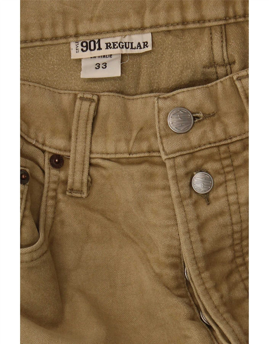 Replay Straight Casual Bukser til mænd W33 L29 Beige
