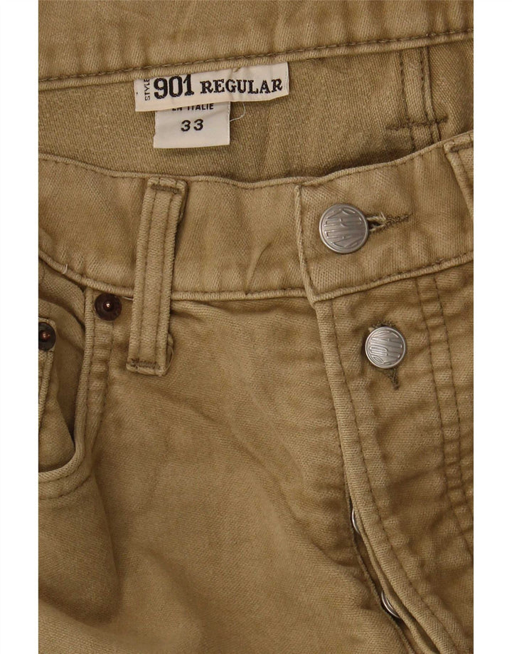 Replay Straight Casual Bukser til mænd W33 L29 Beige