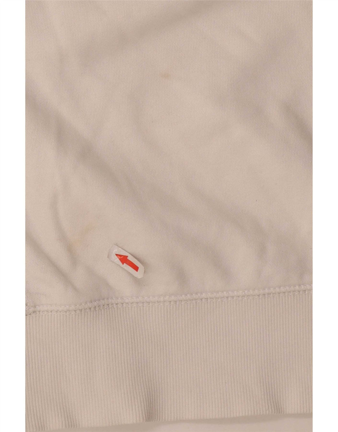 Calvin Klein Jeans Herre Sweatshirt Jumper Medium Hvid Bomuld