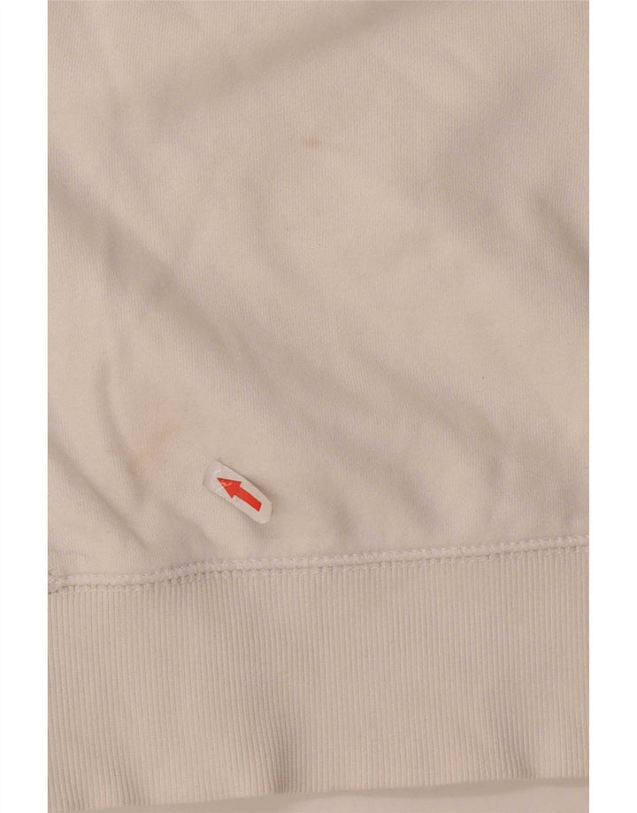 Calvin Klein Jeans Herre Sweatshirt Jumper Medium Hvid Bomuld