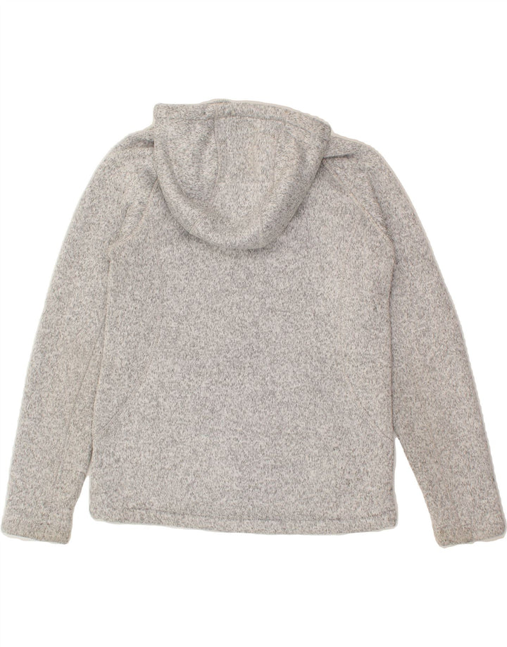 MOUNTAIN WAREHOUSE Womens Hooded Windbreaker Jacket UK 10 Small Grey Vintage Mountain Warehouse and Second-Hand Mountain Warehouse from Messina Hembry 