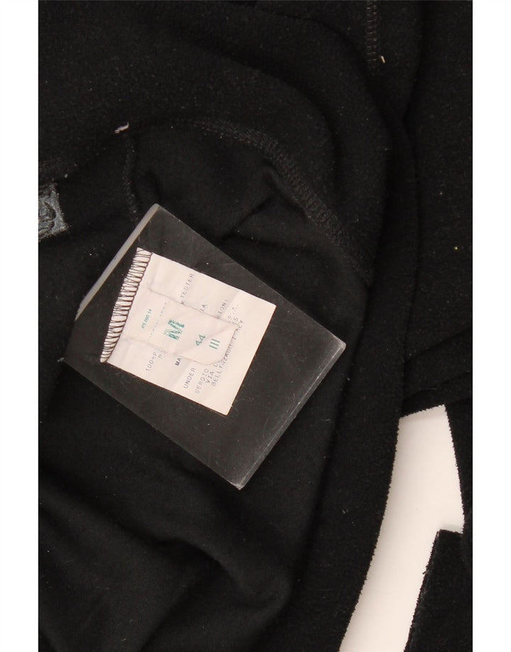 SERGIO TACCHINI Fleecejakke til kvinder UK 12 Medium Sort Polyester