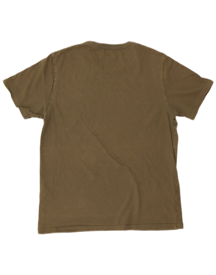 LEVI'S Herre Standard Fit T-Shirt Top Medium Khaki Bomuld