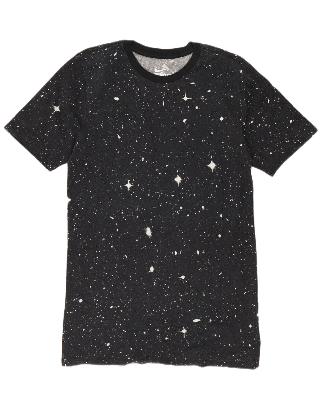 Nike Herre grafisk T-shirt Top Lille Sort Plettet