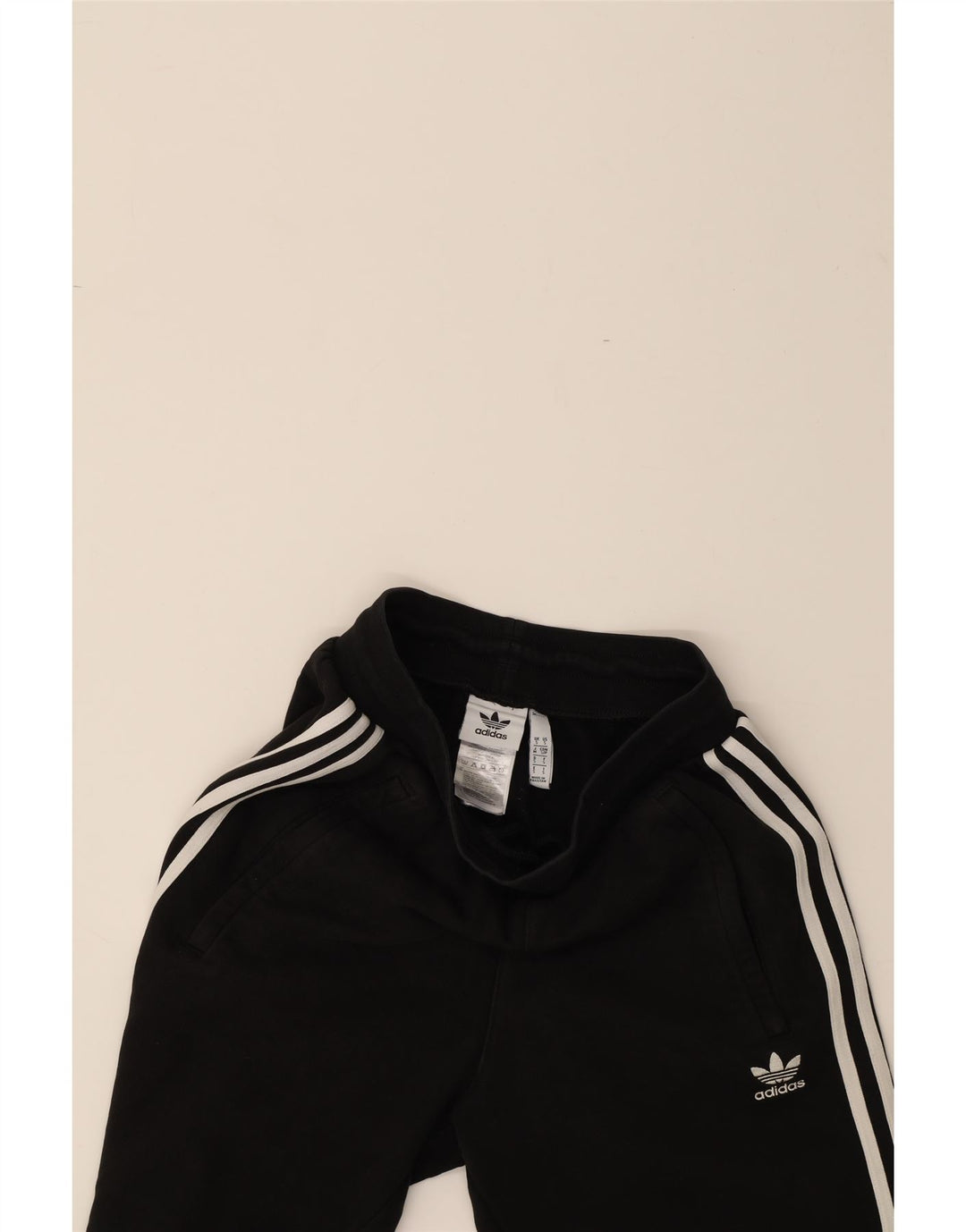 ADIDAS Mens Tracksuit Trousers Joggers Small  Black Cotton Vintage Adidas and Second-Hand Adidas from Messina Hembry 