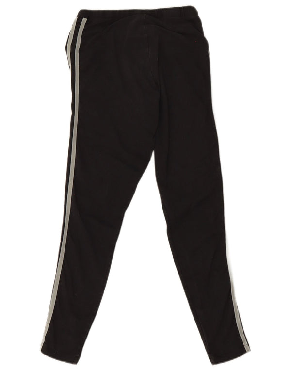 Adidas Womens Træningsdragt Bukser UK 10 Small Black Cotton Sports