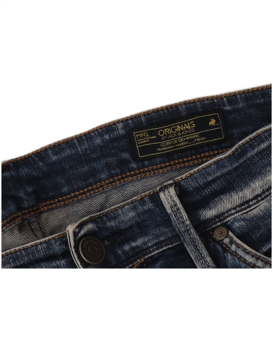 Jack & Jones Herre Slim Jeans W36 L33 Blå