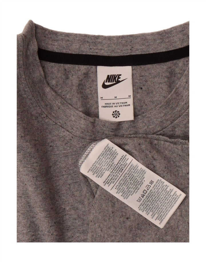 NIKE Mens T-Shirt Top Medium Grey Cotton Vintage Nike and Second-Hand Nike from Messina Hembry 