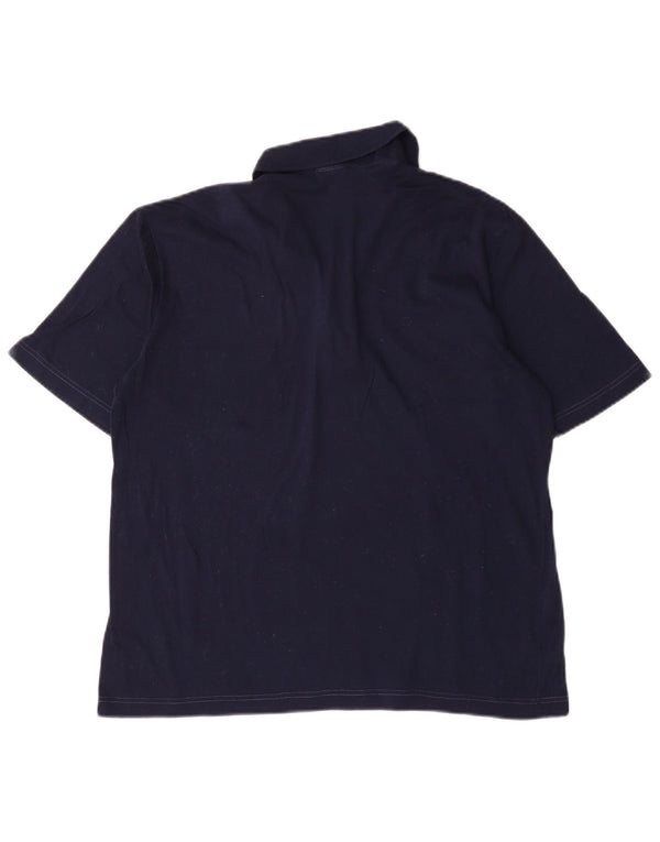 Ellesse Herre Polo Shirt Large Navy Blue
