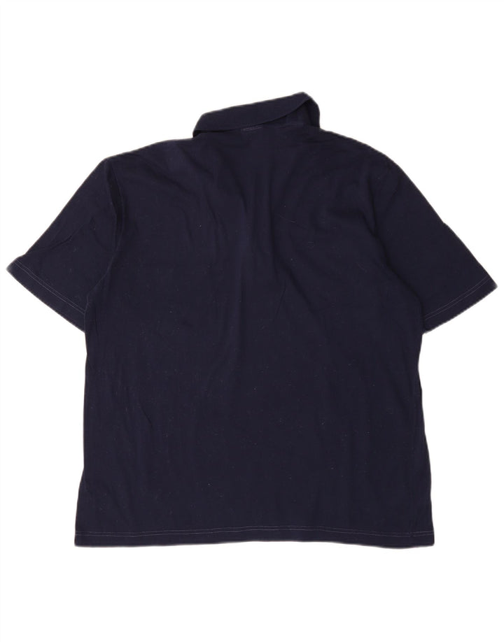 Ellesse Herre Polo Shirt Large Navy Blue