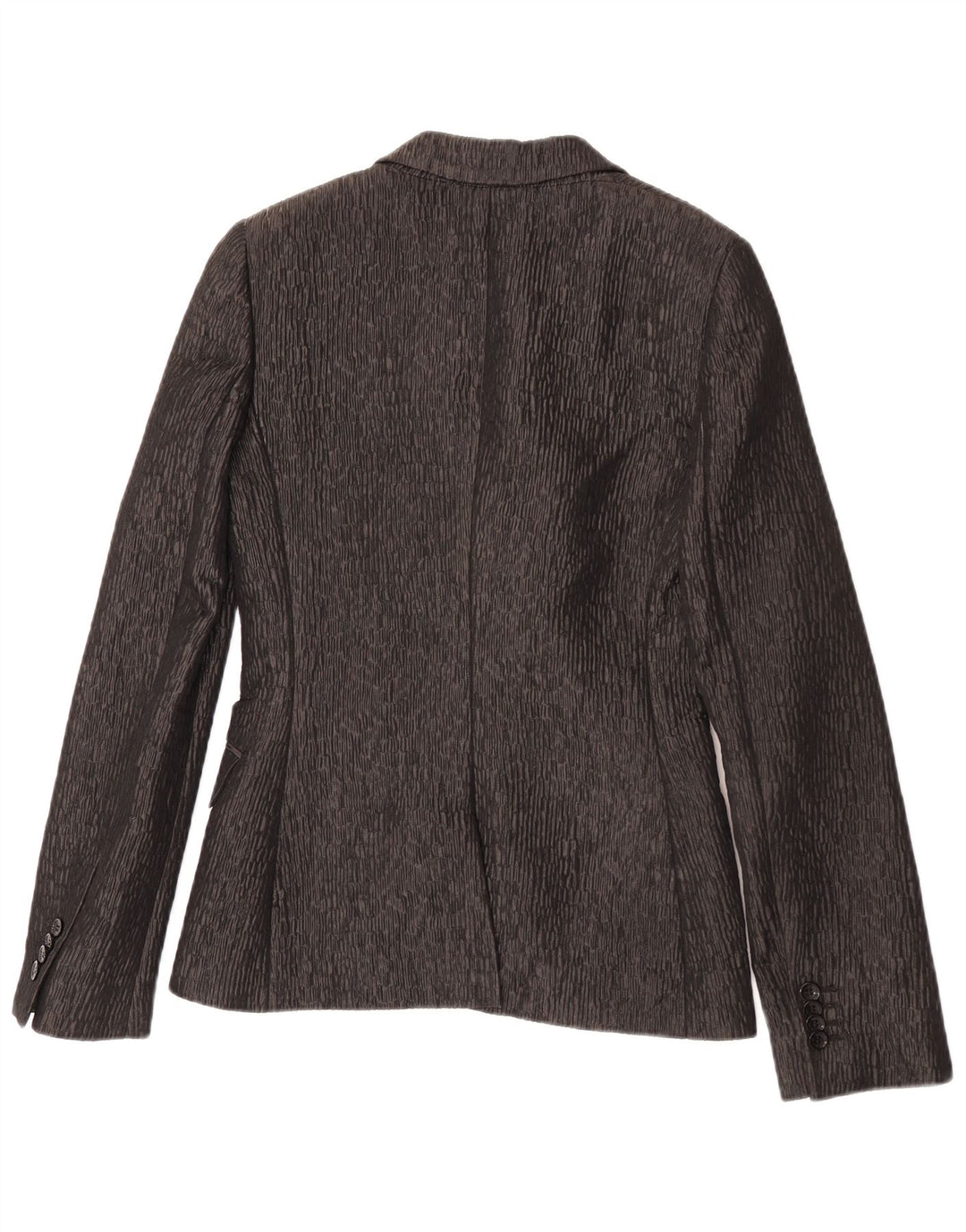 Dolce & Gabbana Dame 2-knaps blazerjakke IT 42 Medium Sort Polyester