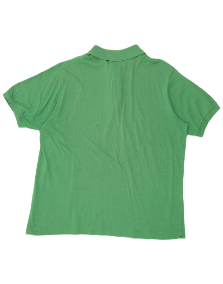 Lacoste Herre Polo Shirt Str. 7 2XL Grøn Bomuld
