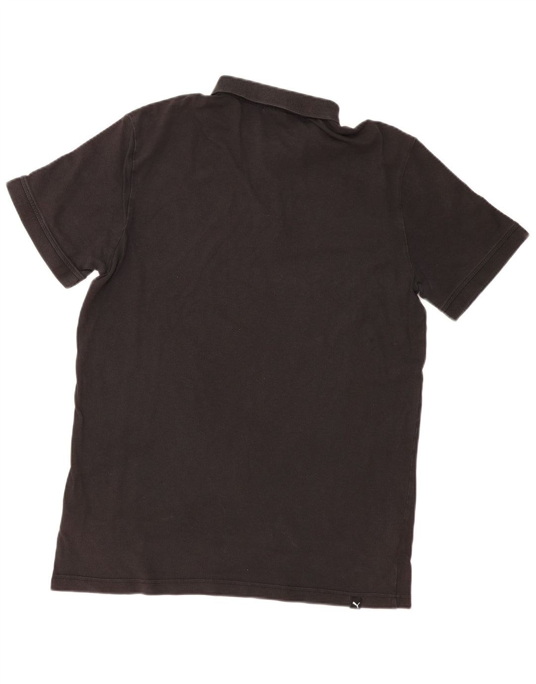 PUMA Grafisk poloshirt til mænd, stor sort bomuld