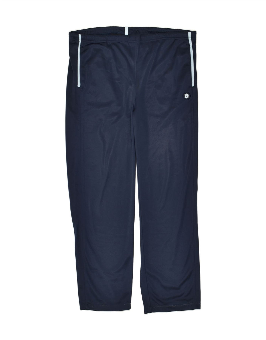 LOTTO Mens Tracksuit Trousers Small Navy Blue Polyester | Vintage Lotto | Thrift | Second-Hand Lotto | Used Clothing | Messina Hembry 