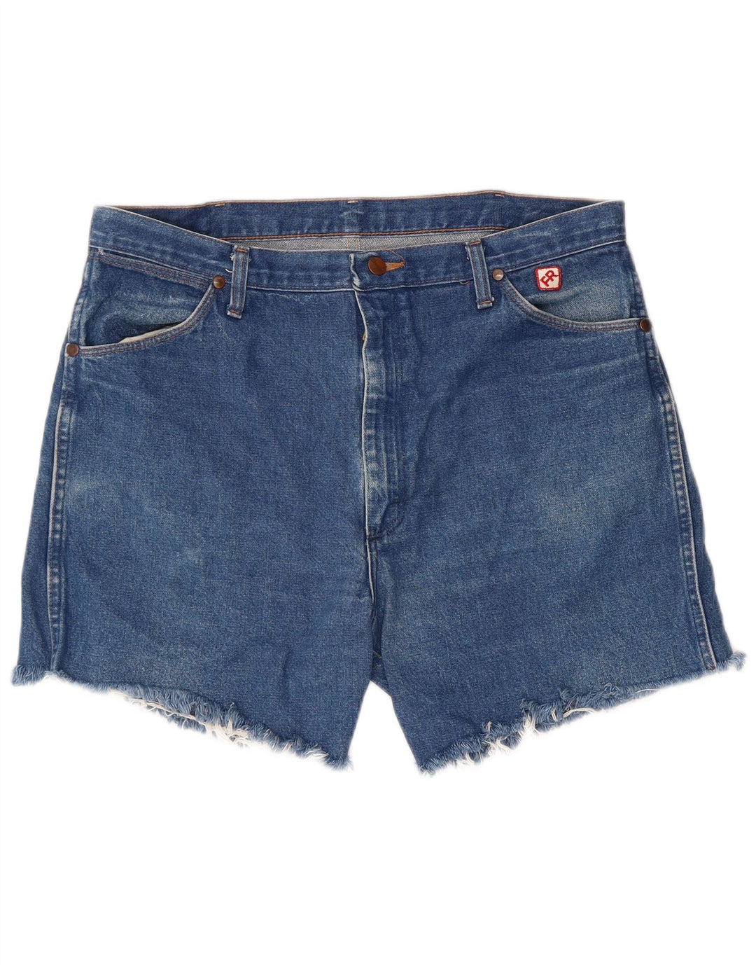 Wrangler Denim Shorts til mænd W38 XL Blå Bomuld
