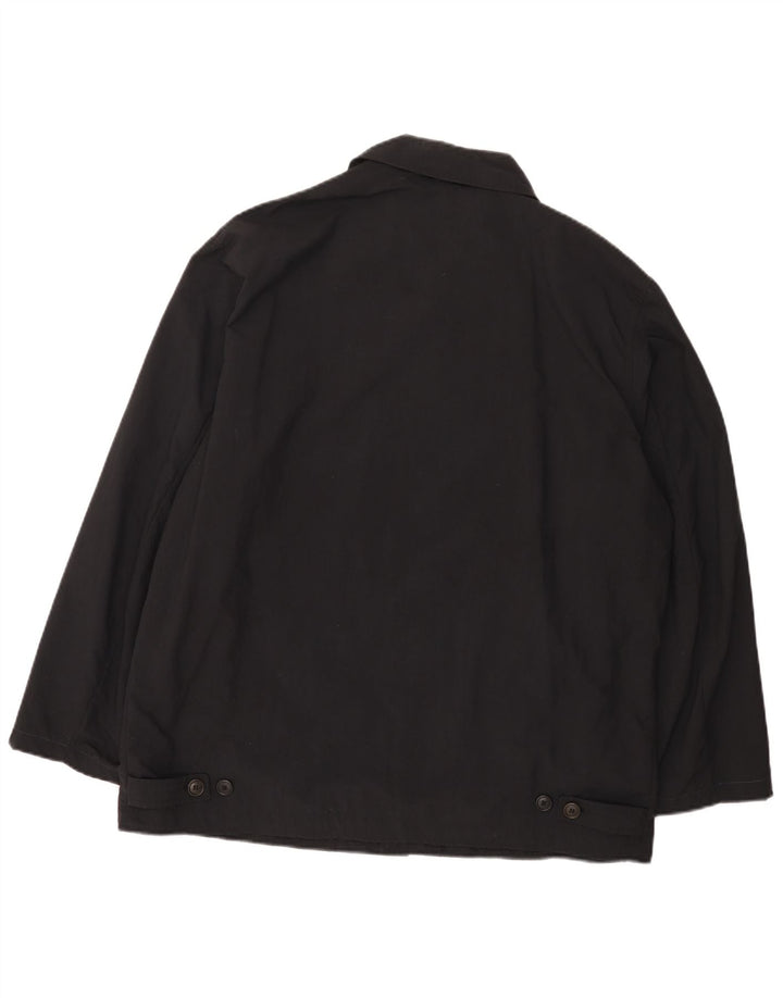 Calvin Klein Herre Windbreaker Jacket UK 44 2XL Sort