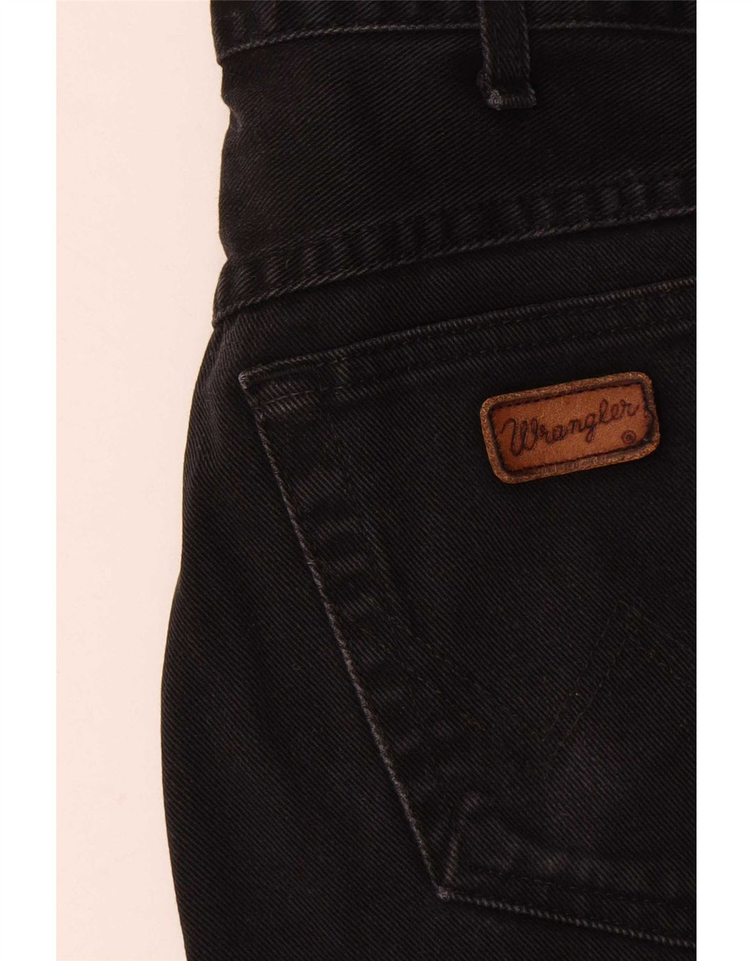 Wrangler Straight Jeans til mænd W34 L31 Sort