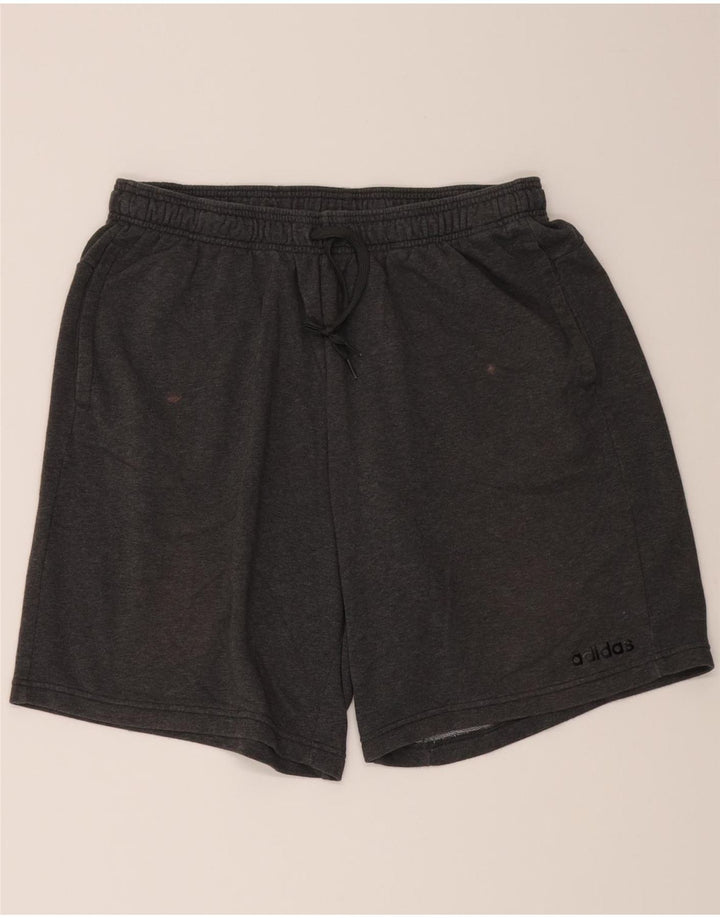 ADIDAS Mens Sport Shorts XL  Grey Vintage Adidas and Second-Hand Adidas from Messina Hembry 