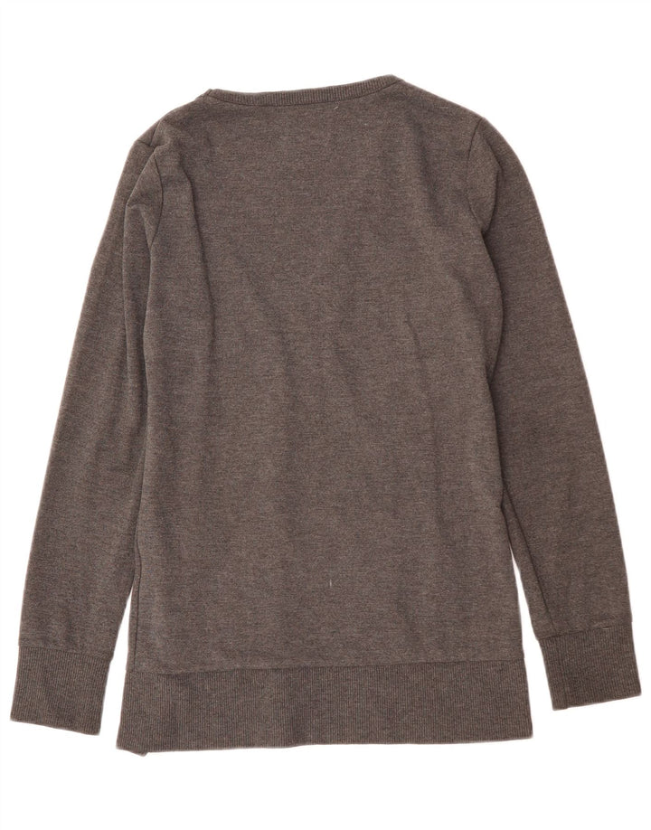 TIMBERLAND Dame Cardigan Sweater UK 10 Small Grå