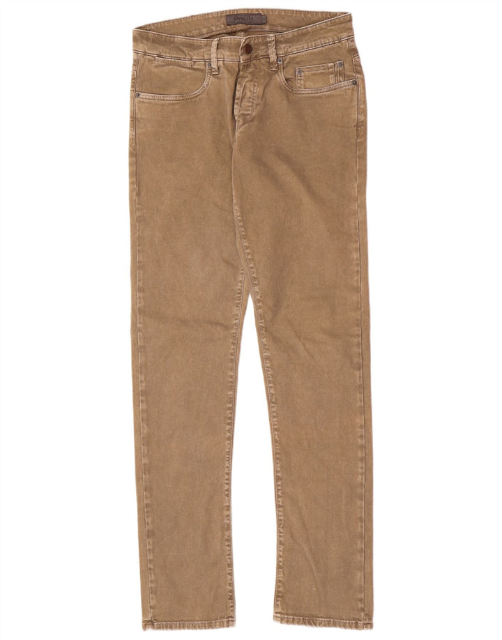 SIVIGLIA Dame Slim Jeans W32 L33 Beige Bomuld