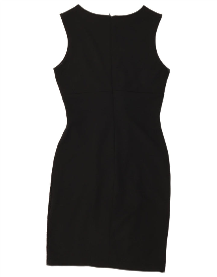 Guess Womens Sleeveless Sheath Dress UK 8 Small Black