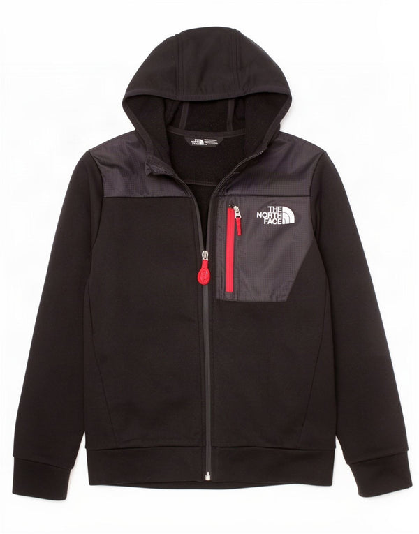 The North Face Boys Hættetrøje med lynlås 11-12 år Stor sort polyester