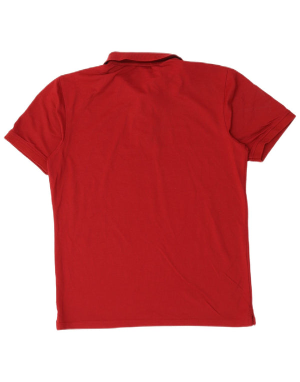 Calvin Klein Herre Golf Polo Shirt Medium Rød