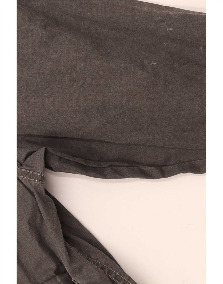 Vintage herre hætte vindjakke UK 38 Medium Grey