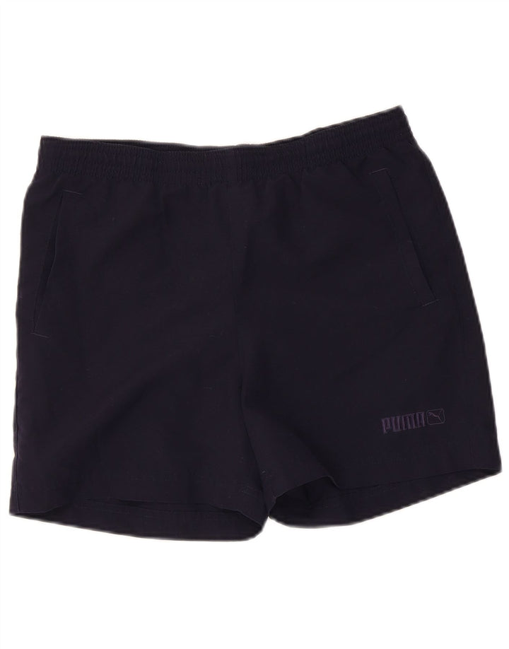 Puma drenge sportsshorts 13-14 år marineblå polyester