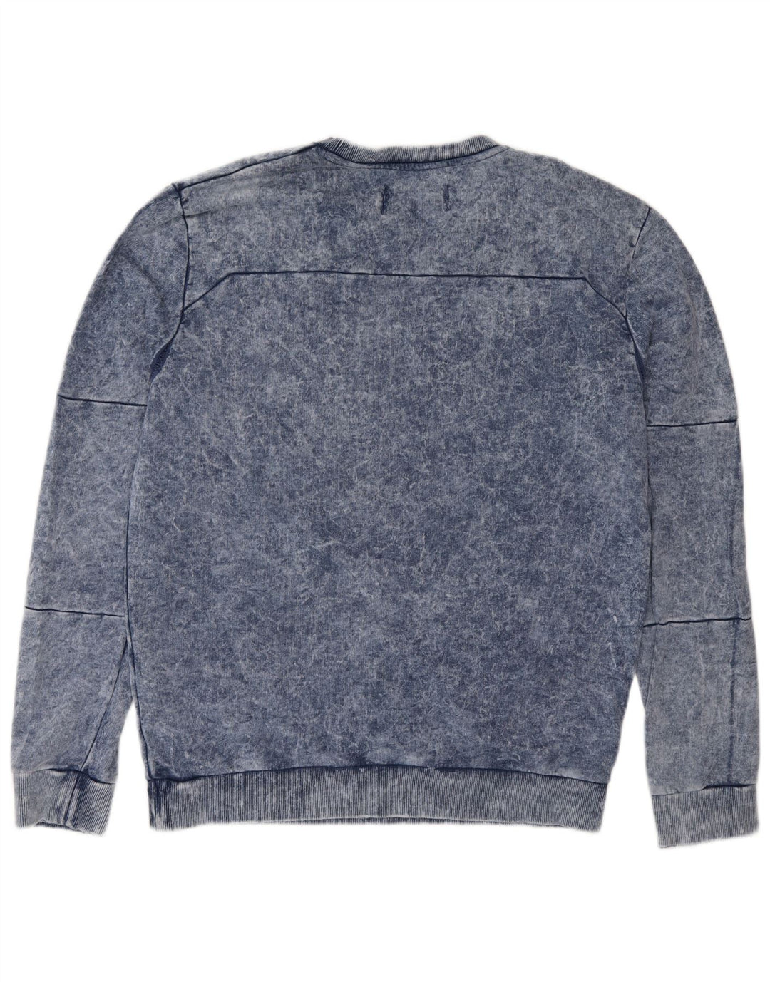 Calvin Klein Jeans Herre Grafisk Sweatshirt Jumper Medium Blå Bomuld