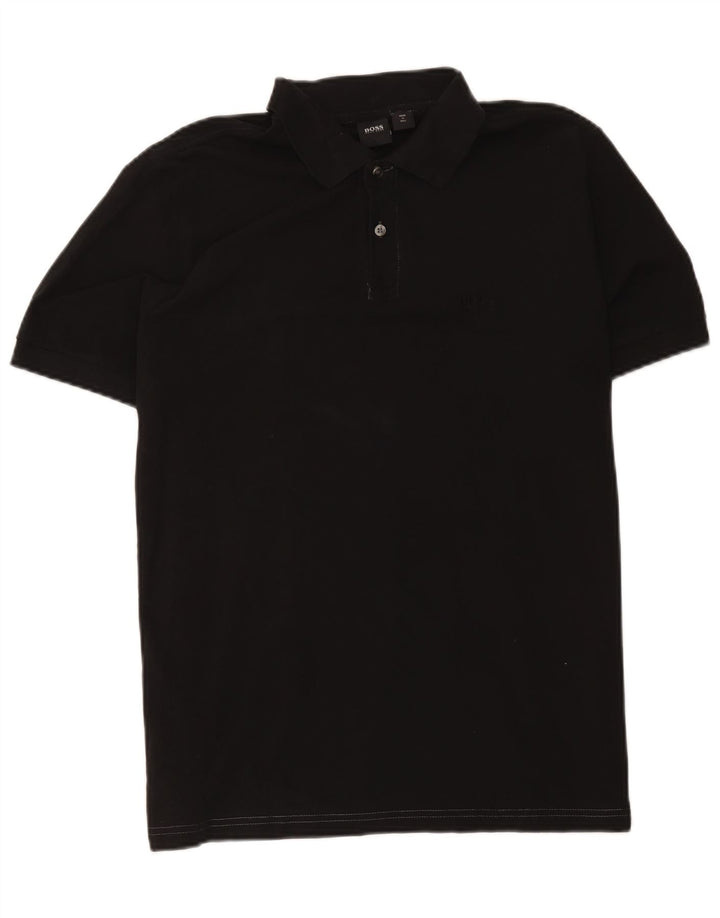 Hugo Boss Herre Polo Shirt Large Sort