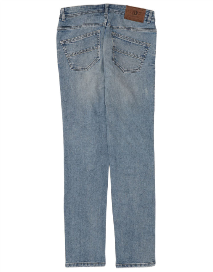 DACK'S Dame Slim Jeans IT 44 Medium W30 L31 Blå Bomuld