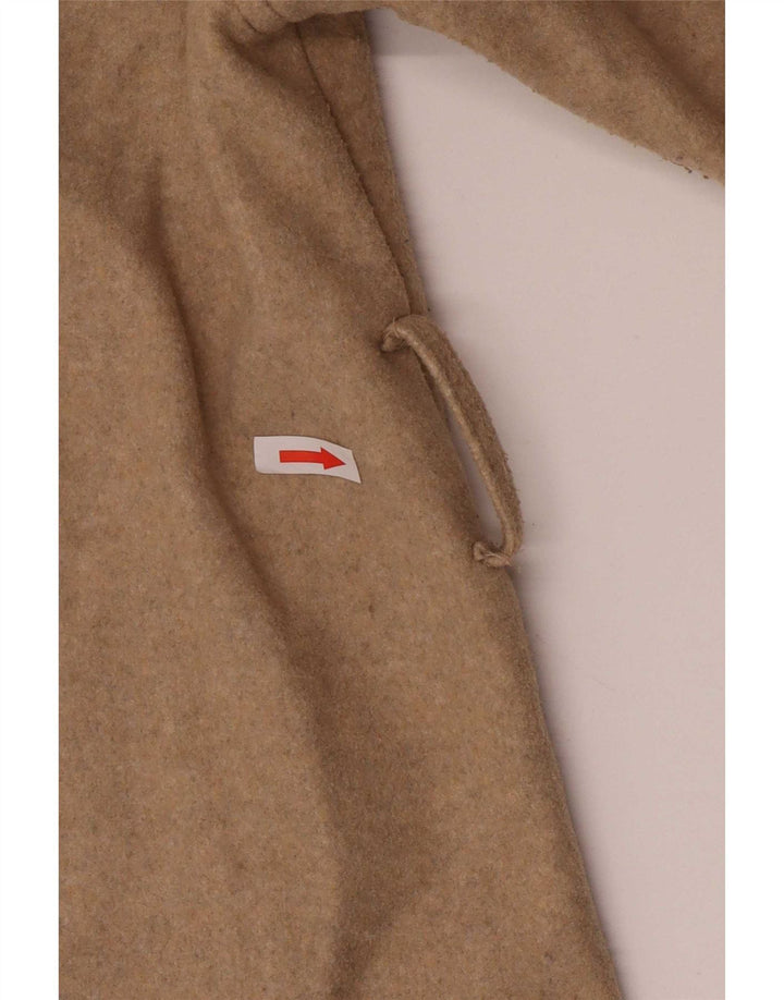 Zara Dame Shacket Oversized Jacket UK 10 Small Brown Polyester