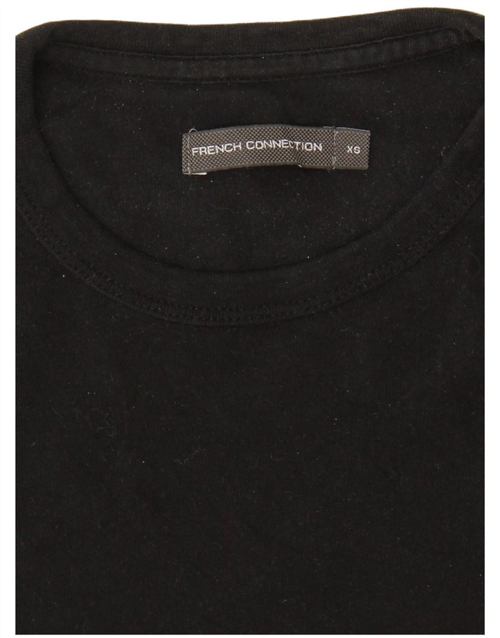 FRENCH CONNECTION Herre T-Shirt Top XS Sort