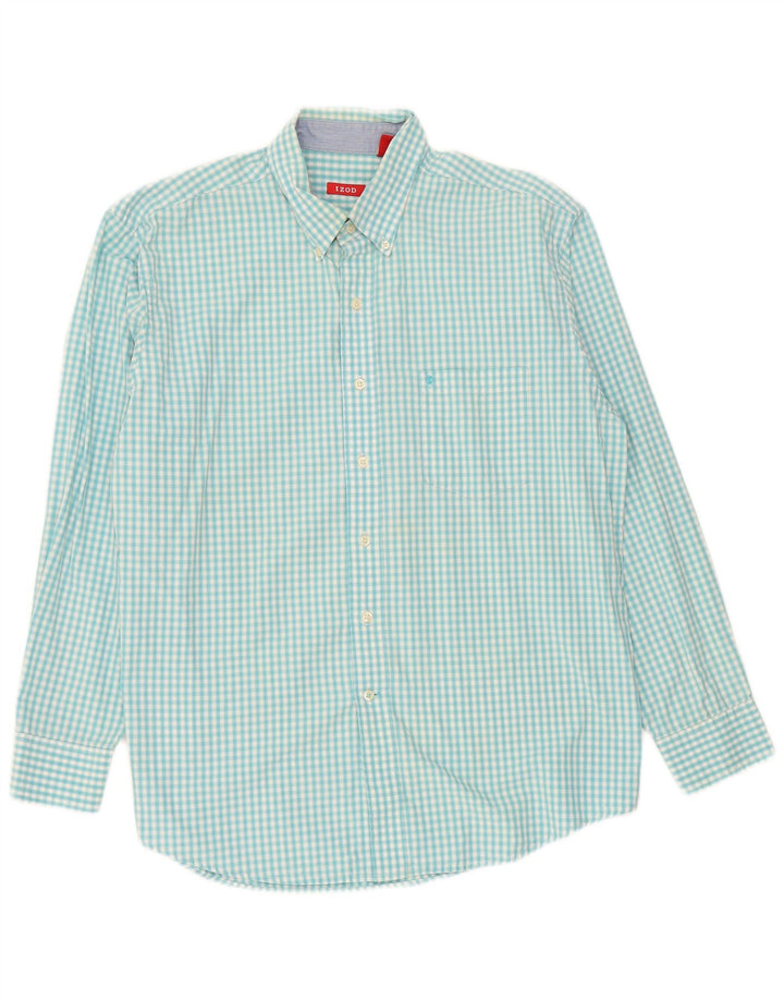 Izod Herreskjorte Stor Blå Gingham