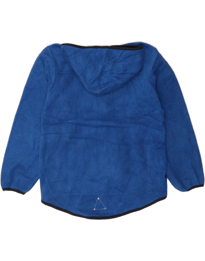 L.L.BEAN Womens Hooded Fleece Jacket UK 14 Medium Blue Vintage L.L.Bean and Second-Hand L.L.Bean from Messina Hembry 