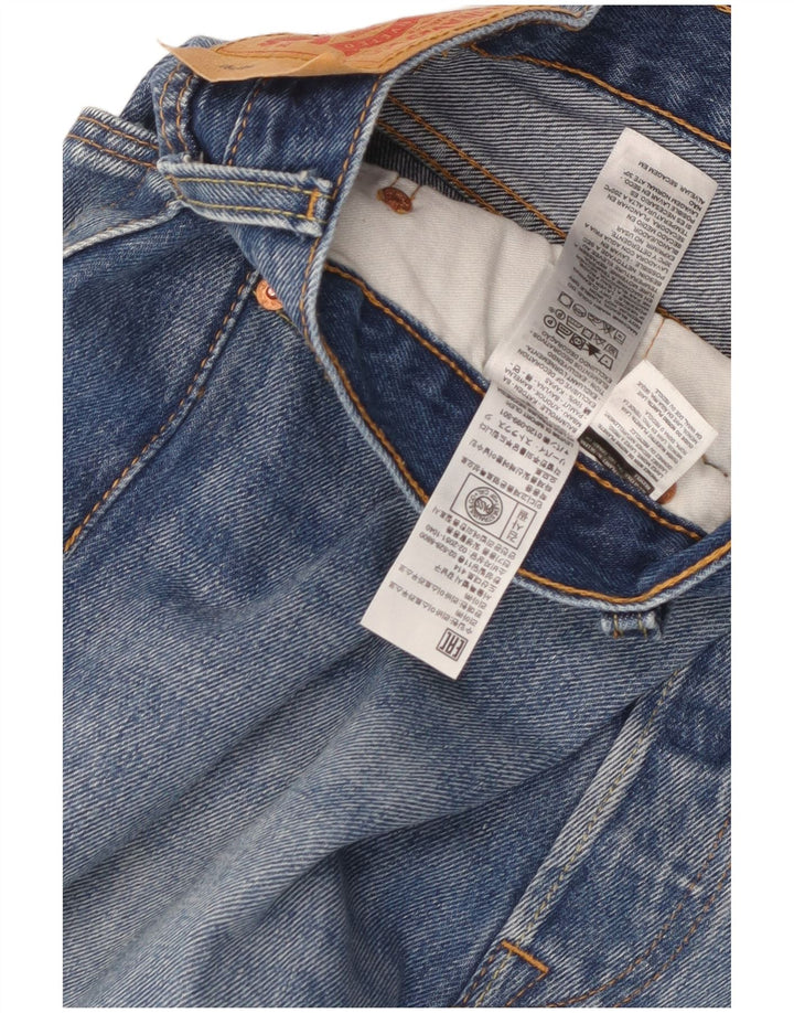 Levi's Herre 501 lige jeans W36 L27 blå bomuld