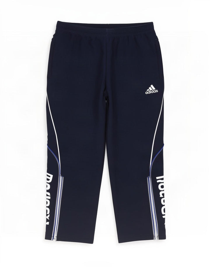Reebok Herre grafisk træningsdragt Bukser Large Navy Blue Polyester