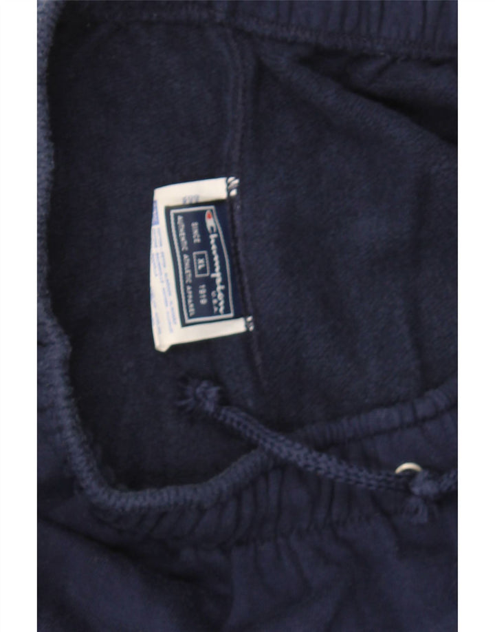 CHAMPION Mens Tracksuit Trousers XL Navy Blue Cotton Vintage Champion and Second-Hand Champion from Messina Hembry 