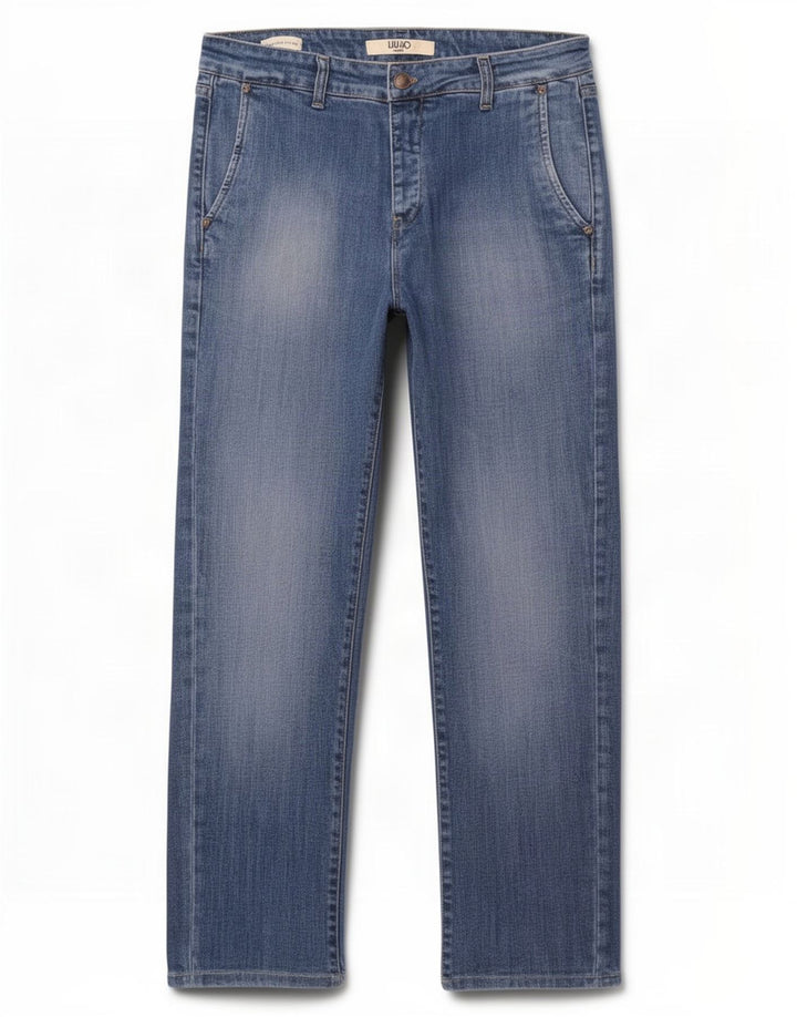 Liu Jo Herre Regular Slim Jeans W34 L28 Blå Bomuld