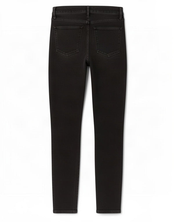 Gap Womens Curvy Skinny Jeans W28 L28 Black Cotton